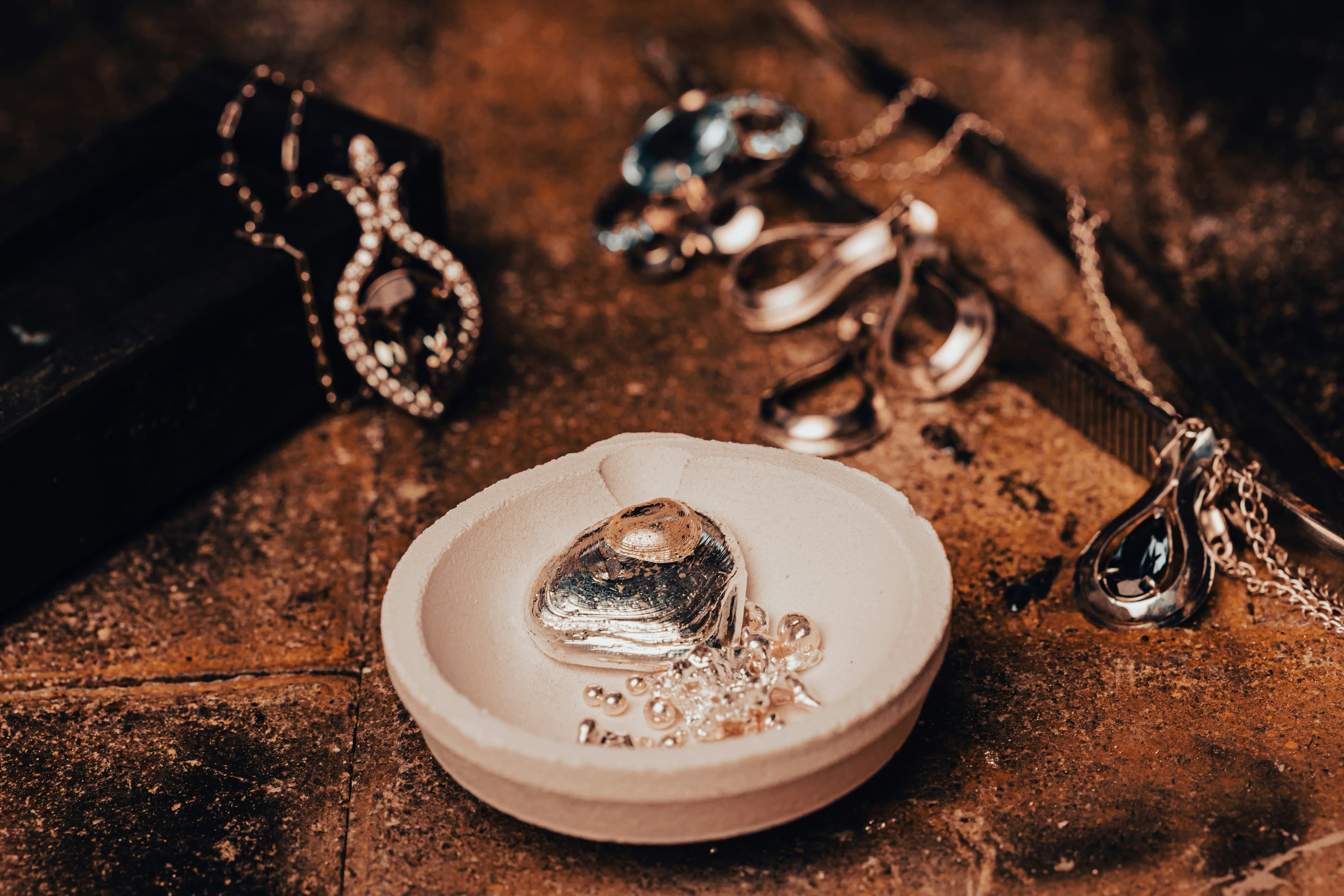 Metalwork made by hand